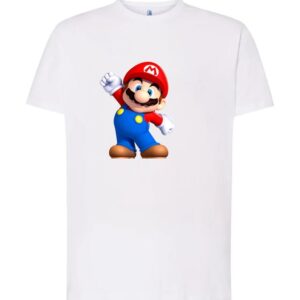 Μπλούζα με στάμπα Super Mario!